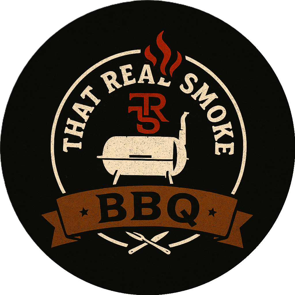 That Real Smoke BBQ logo
